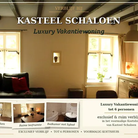 Hébergement de vacances Kasteel Schaloen - & - Gratis Parkeren *